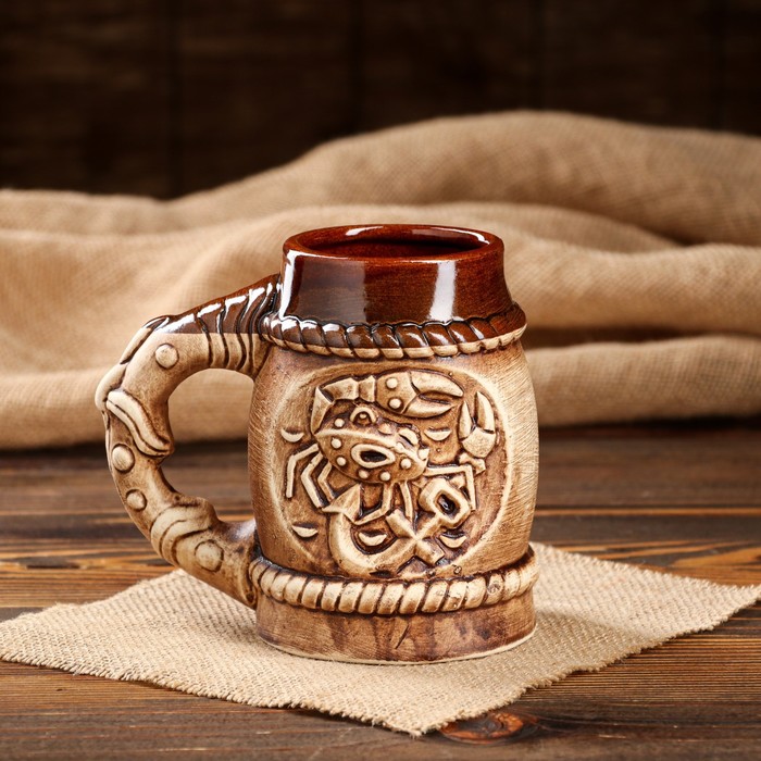 Пивная кружка "Море", под шамот, керамика, 0.7 л, микс
Пивная кружка "Море", под шамот, керамика, 0.7 л, микс