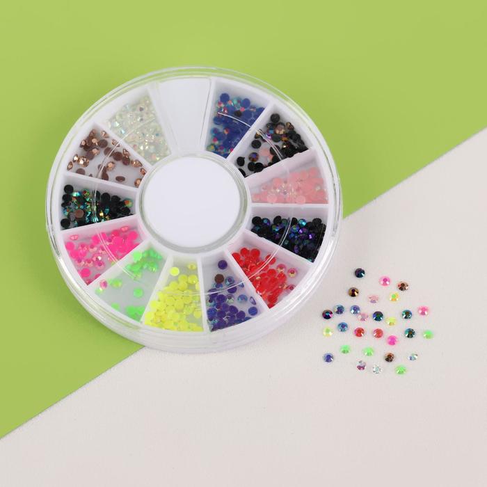 Стразы для декора, 2 мм, цвет разноцветный
Стразы для декора, 2 мм, цвет разноцветный