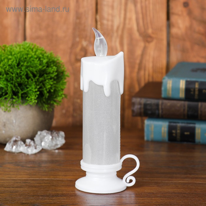 Свеча светодиодная «Подсвечник», цвет белый
Свеча светодиодная «Подсвечник», цвет белый