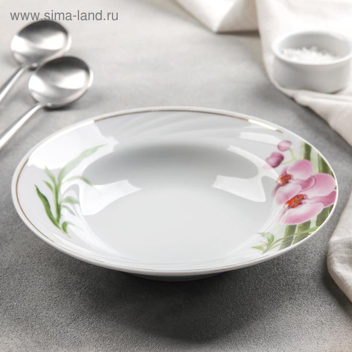 Тарелка глубокая «Бамбуковая орхидея», 230 мл, d=20 см
Тарелка глубокая «Бамбуковая орхидея», 230 мл, d=20 см