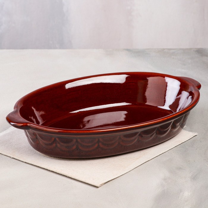 Противень "Смак", овальный, керамика, 1.7 л
Противень "Смак", овальный, керамика, 1.7 л