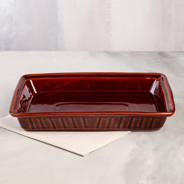 Противень "Смак", прямоугольный, керамика, 1.7 л
Противень "Смак", прямоугольный, керамика, 1.7 л