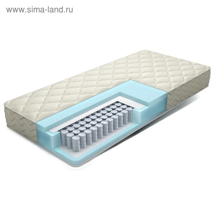 фото Матрас eco relax, размер 140х190 см, высота 20 см, чехол жаккард-эко соня