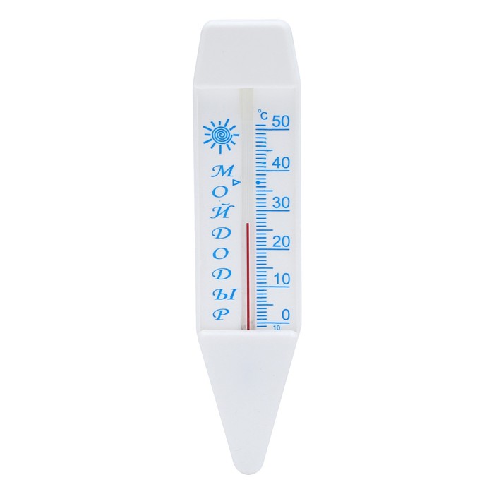 фото Термометр температуры воды "мойдодыр", от 0°с до +50°с, упаковка пакет take it easy