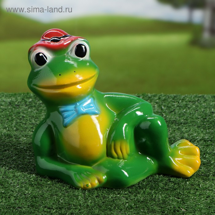 Садовая фигура "Лягушка в шляпе", разноцветная, 14х25х22 см, микс
Садовая фигура "Лягушка в шляпе", разноцветная, 14х25х22 см, микс
