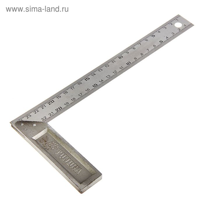 Угольник металлический ТУНДРА, 250 мм
Угольник металлический ТУНДРА, 250 мм