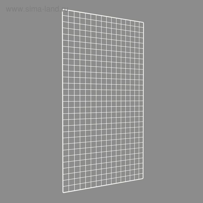 Сетка торговая 80*150, окантовка 8мм, пруток - 4мм, цвет белый
Сетка торговая 80*150, окантовка 8мм, пруток - 4мм, цвет белый