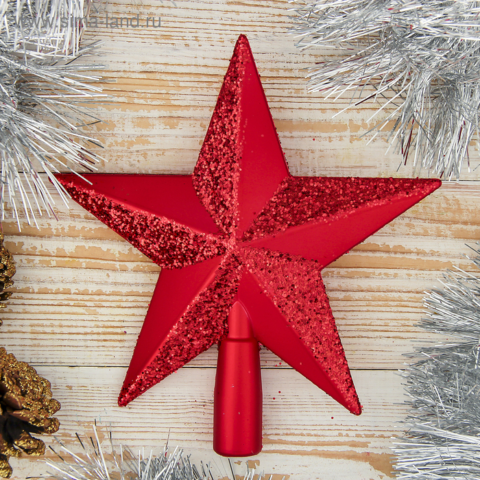 Наконечник "Звезда" 19,5 см красная
Наконечник "Звезда" 19,5 см красная