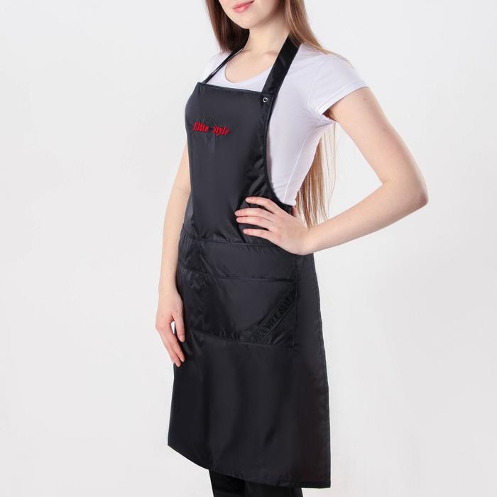Фартук для мастера, с карманами, цвет чёрный
Фартук для мастера, с карманами, цвет чёрный