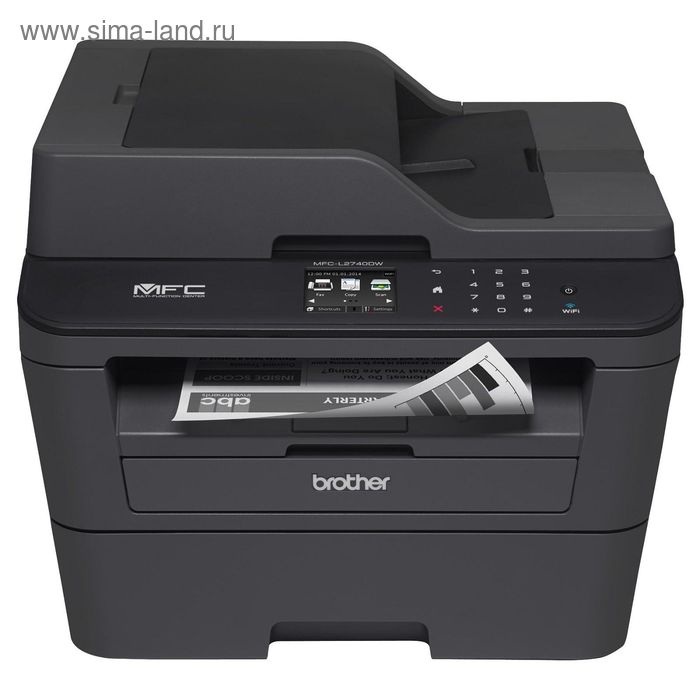 МФУ, лаз ч/б печать Brother MFC-L2740DWR (MFCL2740DWR1) A4 Duplex WiFi
МФУ, лаз ч/б печать Brother MFC-L2740DWR (MFCL2740DWR1) A4 Duplex WiFi