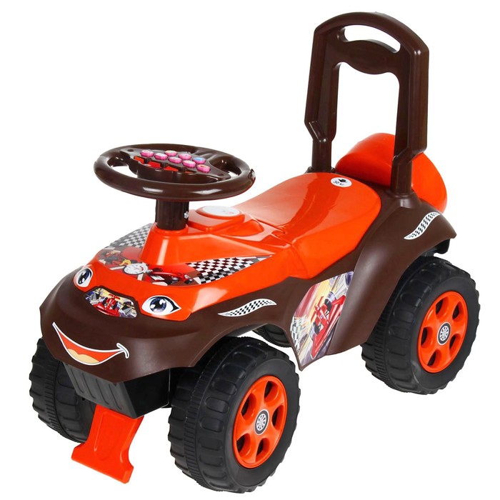 Толокар «Автошка”, с музыкальным рулем
Толокар «Автошка”, с музыкальным рулем