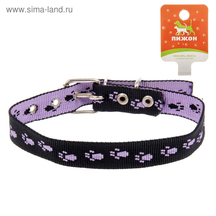 Ошейник капроновый однослойный, 56 х 2.5 см, ОШ 35-45 см, микс цветов
Ошейник капроновый однослойный, 56 х 2.5 см, ОШ 35-45 см, микс цветов