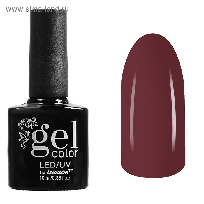 Гель-лак для ногтей трёхфазный LED/UV, 10мл, цвет В1-072 коричневый
Гель-лак для ногтей трёхфазный LED/UV, 10мл, цвет В1-072 коричневый