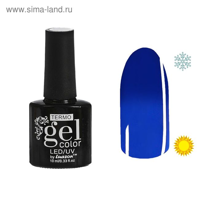 Гель-лак для ногтей «Термо», LED/UV, цвет А2-045 васильковый, 10 мл
Гель-лак для ногтей «Термо», LED/UV, цвет А2-045 васильковый, 10 мл