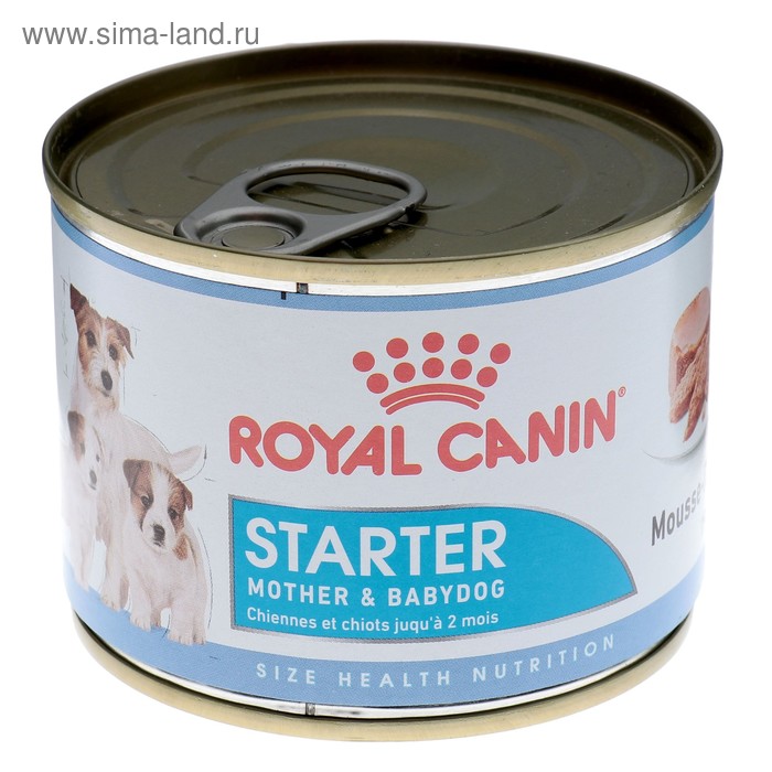 Влажный корм RC Starter Mousse для кормящих собак и щенков, ж/б, 195 г 
Влажный корм RC Starter Mousse для кормящих собак и щенков, ж/б, 195 г