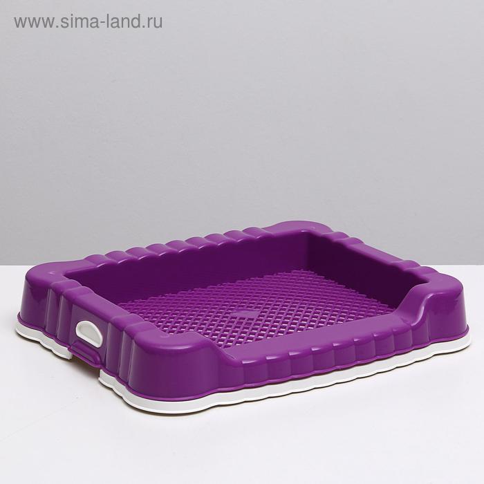 Туалет для собак с высоким бортом, 47 х 36 х 7 см, микс цветов
Туалет для собак с высоким бортом, 47 х 36 х 7 см, микс цветов