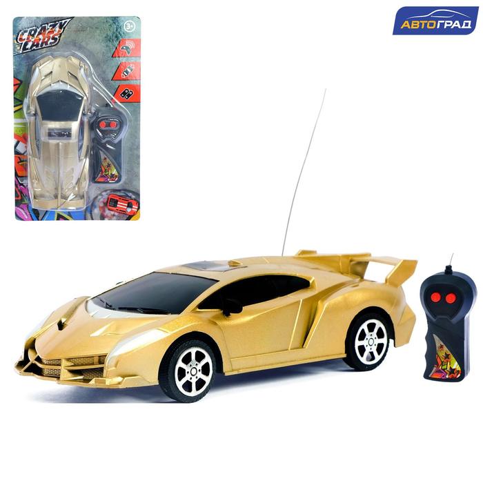 Машина радиоуправляемая «Суперкар», работает от батареек, МИКС
Машина радиоуправляемая «Суперкар», работает от батареек, МИКС