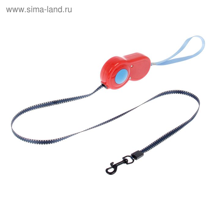 Рулетка эргономичная в ладонь, поводок-лента со светоотражающей прошивкой, 3 м, до 12 кг
Рулетка эргономичная в ладонь, поводок-лента со светоотражающей прошивкой, 3 м, до 12 кг