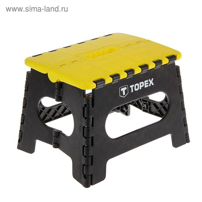 Табурет складной TOPEX, максимальная нагрузка 150 кг, высота 220 мм
Табурет складной TOPEX, максимальная нагрузка 150 кг, высота 220 мм