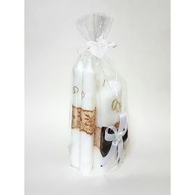 Набор свечей "Кружевной", шоколадный: домашний очаг 6,8х15см, родительские свечи 1,8х17,5см
Набор свечей "Кружевной", шоколадный: домашний очаг 6,8х15см, родительские свечи 1,8х17,5см