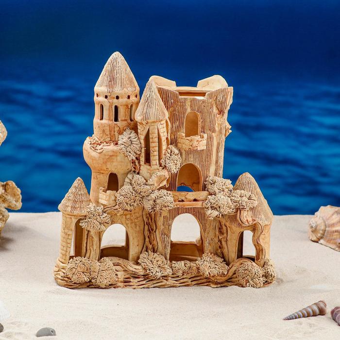 Декорация для аквариума "Замок квадратный тройной", 11 х 22 х 27 см
Декорация для аквариума "Замок квадратный тройной", 11 х 22 х 27 см