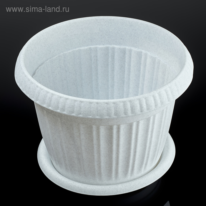 Горшок с поддоном «Таити», 12 л, цвет мраморный
Горшок с поддоном «Таити», 12 л, цвет мраморный