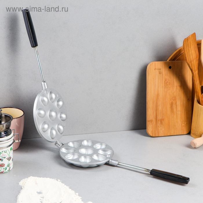 Форма для выпечки печенья "Орешница", литой алюминий
Форма для выпечки печенья "Орешница", литой алюминий