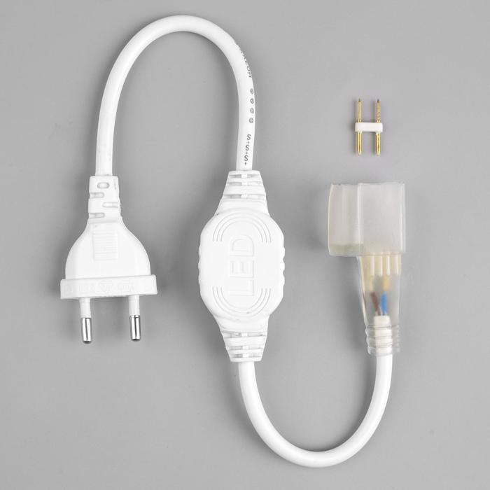 Шнур питания для неона 15x25 мм, до 50 метров, 220V
Шнур питания для неона 15x25 мм, до 50 метров, 220V