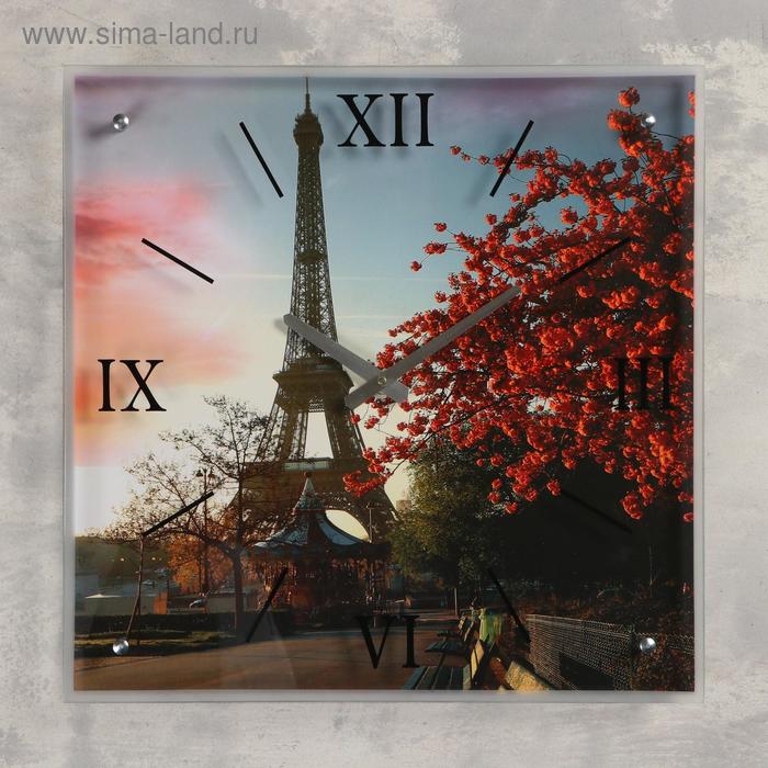 Часы настенные, серия: Город, "Эйфелевая башня", 50 х 50 см
Часы настенные, серия: Город, "Эйфелевая башня", 50 х 50 см