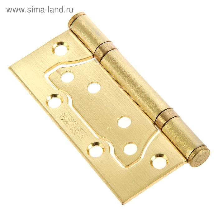 Петля накладная E-2BB-100 SB, цвет матовая латунь
Петля накладная E-2BB-100 SB, цвет матовая латунь