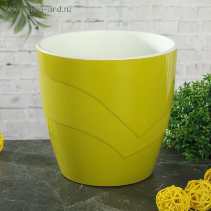 Кашпо со вставкой «Грация», 1,2 л, цвет фисташковый
Кашпо со вставкой «Грация», 1,2 л, цвет фисташковый