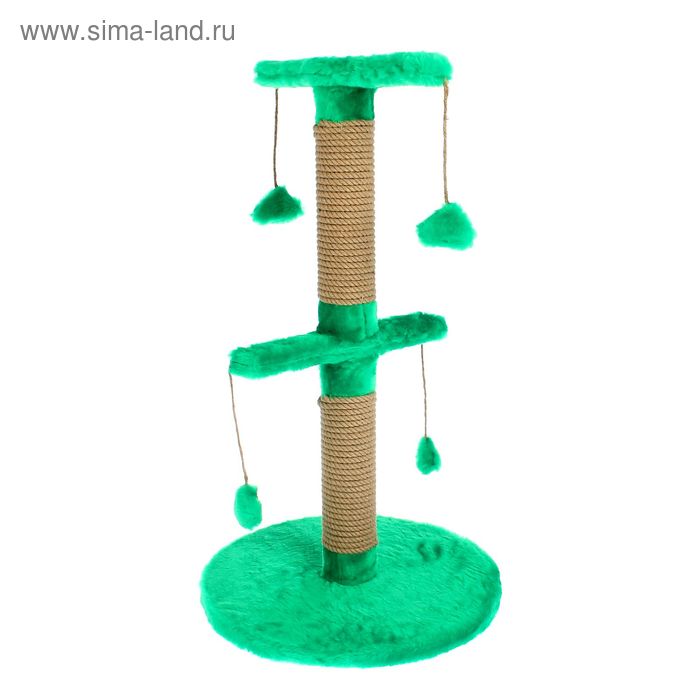 Столбик-когтеточка двойной на основании, с игрушками, 40 х 40 х 70 см, микс цветов
Столбик-когтеточка двойной на основании, с игрушками, 40 х 40 х 70 см, микс цветов