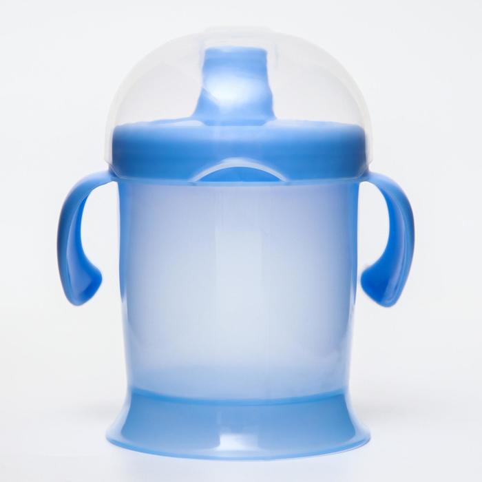 Поильник с ручками, твёрдый носик, 230 мл., цвет МИКС 
Поильник с ручками, твёрдый носик, 230 мл., цвет МИКС