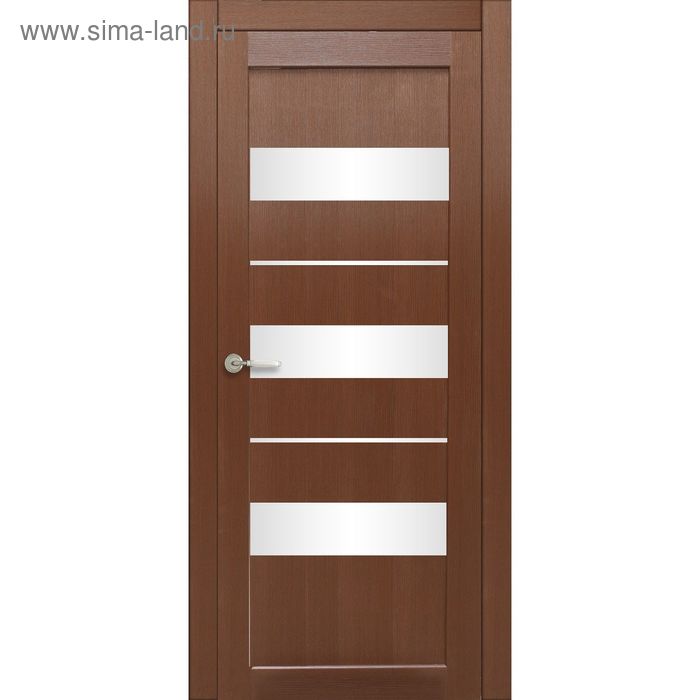 Дверное полотно остекленное Мальта Каштан 2000х700
Дверное полотно остекленное Мальта Каштан 2000х700