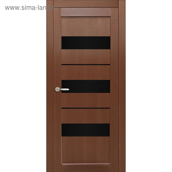 Дверное полотно остекленное Мальта Каштан, черный лакобель 2000х900
Дверное полотно остекленное Мальта Каштан, черный лакобель 2000х900