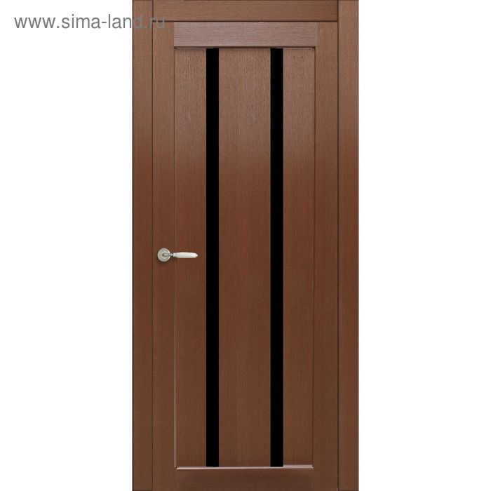 Дверное полотно остекленное Сицилия Каштан, черный лакобель 2000х800
Дверное полотно остекленное Сицилия Каштан, черный лакобель 2000х800