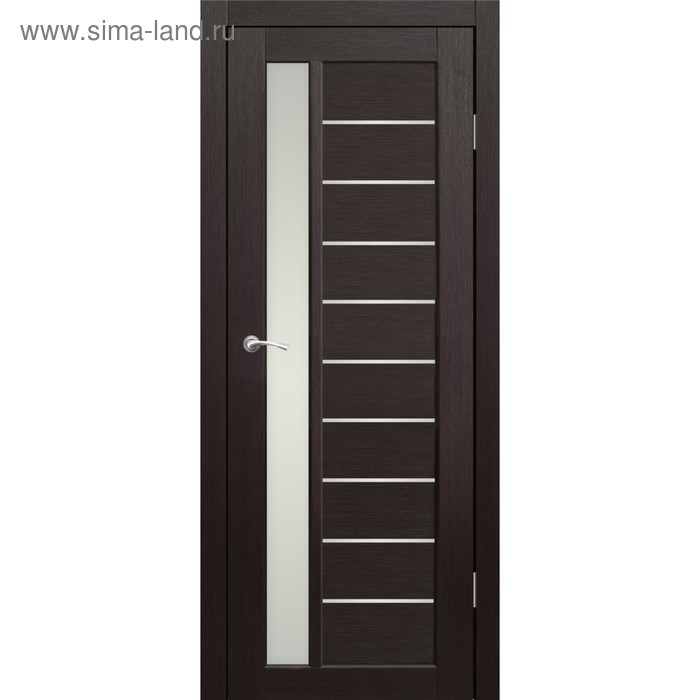 Дверное полотно остекленное Корсика Венге 2000х600
Дверное полотно остекленное Корсика Венге 2000х600