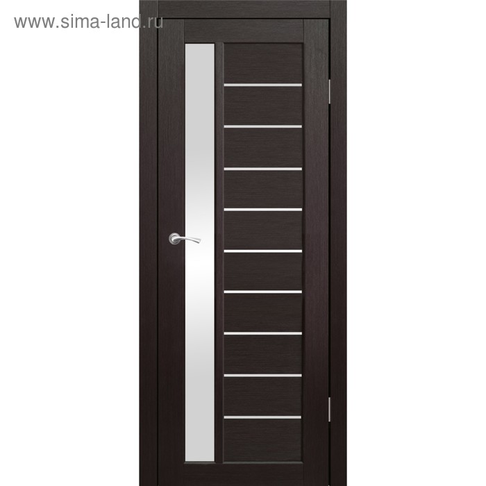 Дверное полотно остекленное Корсика Венге, белый лакобель 2000х800
Дверное полотно остекленное Корсика Венге, белый лакобель 2000х800