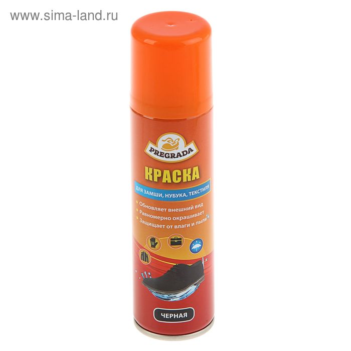 Краска Pregrada для изделий из замши, нубука и текстиля с водоотталкивающим эффектом (черная) 150 мл
Краска Pregrada для изделий из замши, нубука и текстиля с водоотталкивающим эффектом (черная) 150 мл
