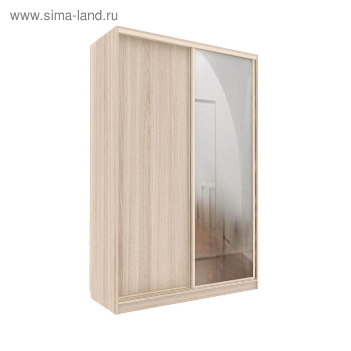 Шкаф-купе Практичный 1 зеркало Ясень Шимо Светлый
Шкаф-купе Практичный 1 зеркало Ясень Шимо Светлый