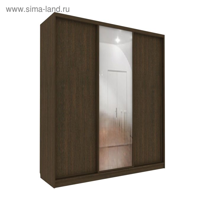Шкаф-купе Практичный 1 зеркало Венге Темный
Шкаф-купе Практичный 1 зеркало Венге Темный