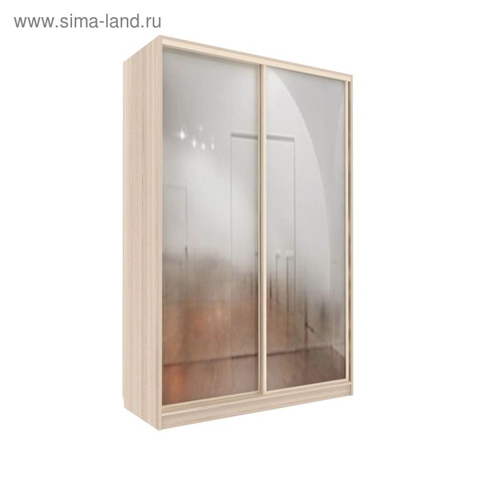 Шкаф-купе Практичный 2 зеркала Ясень Шимо Светлый
Шкаф-купе Практичный 2 зеркала Ясень Шимо Светлый