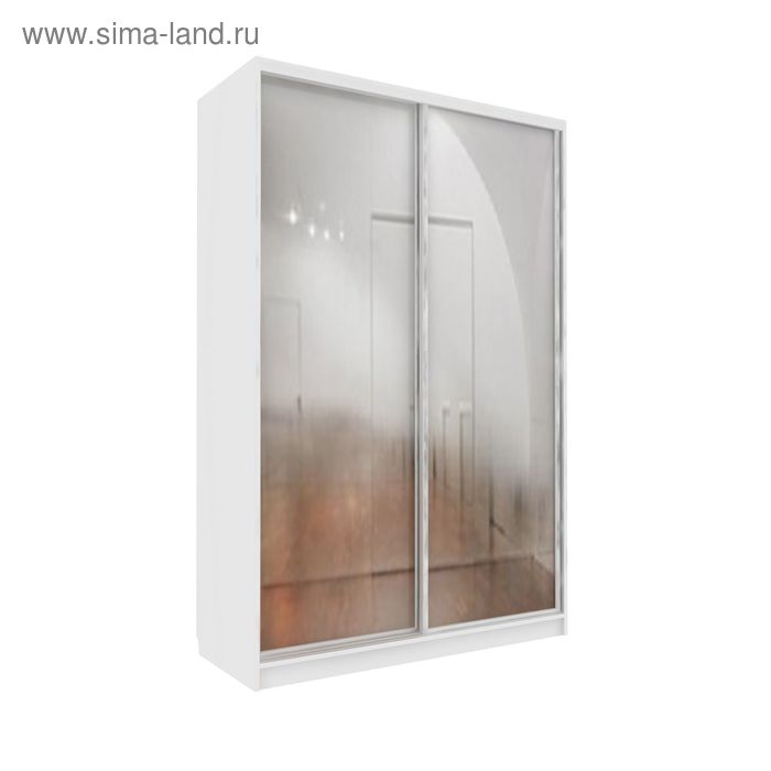Шкаф-купе Практичный 2 зеркала Белый
Шкаф-купе Практичный 2 зеркала Белый