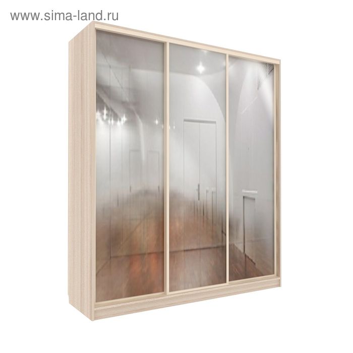 Шкаф-купе Практичный 3 зеркала Ясень Шимо Светлый
Шкаф-купе Практичный 3 зеркала Ясень Шимо Светлый