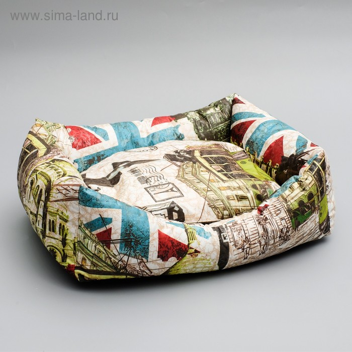 Лежанка мягкая 45 х 35 х 13 см, мебельная ткань, микс цветов
Лежанка мягкая 45 х 35 х 13 см, мебельная ткань, микс цветов