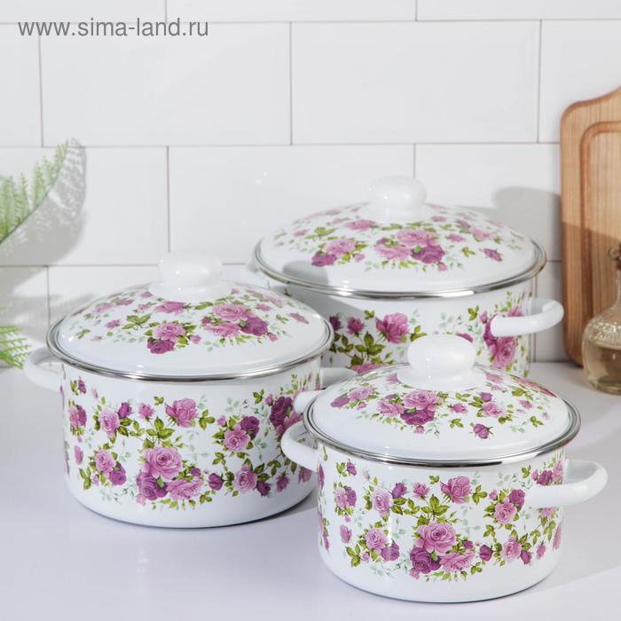 Набор кастрюль «Лаура», 3 шт: 2 л, 3 л, 4 л, цвет белый
Набор кастрюль «Лаура», 3 шт: 2 л, 3 л, 4 л, цвет белый