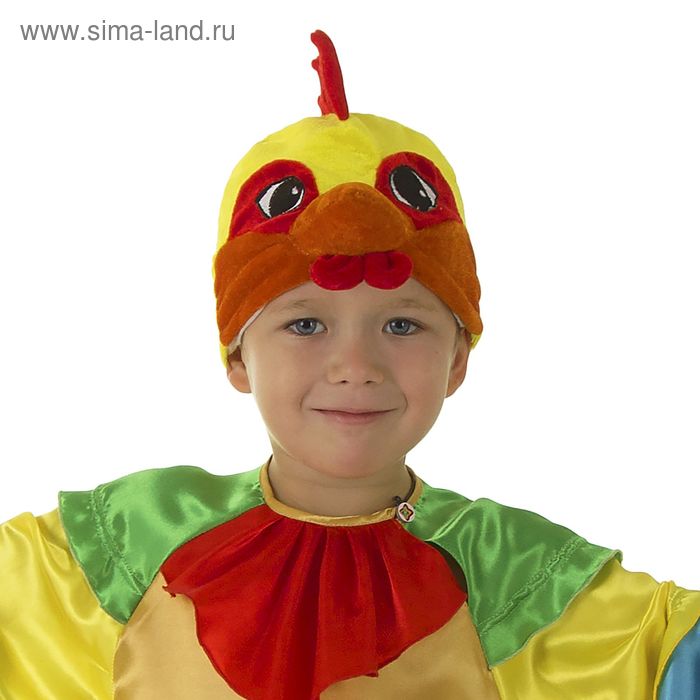 Шапка "Петушок с оранжевыми щеками" обхват головы 52-57см
Шапка "Петушок с оранжевыми щеками" обхват головы 52-57см