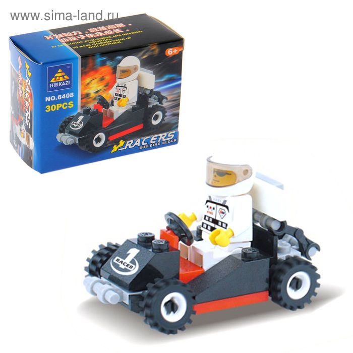 Конструктор «Гонка», 30 деталей
Конструктор «Гонка», 30 деталей