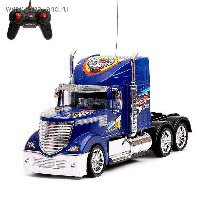 Грузовик радиоуправляемый «Тягач», работает от батареек, цвета МИКС
Грузовик радиоуправляемый «Тягач», работает от батареек, цвета МИКС