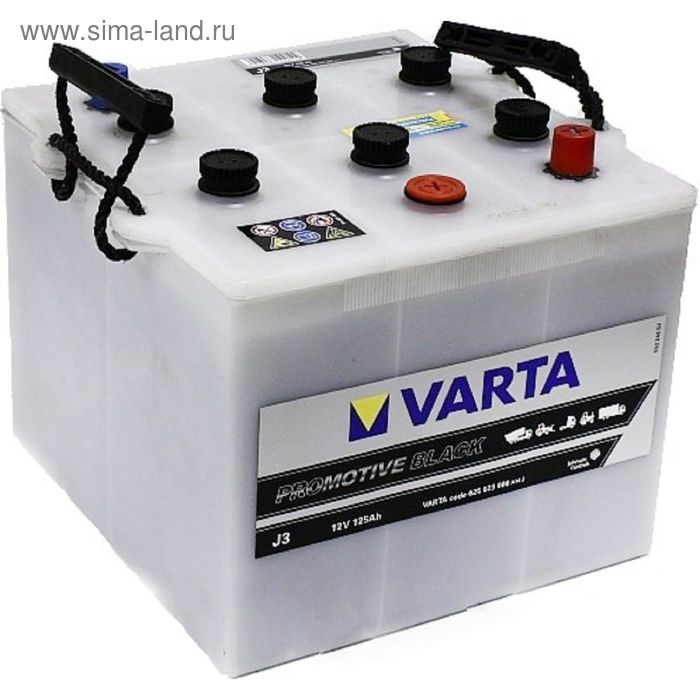 Аккумуляторная батарея Varta 125 Ач PRO-motive Black 625 023 000
Аккумуляторная батарея Varta 125 Ач PRO-motive Black 625 023 000